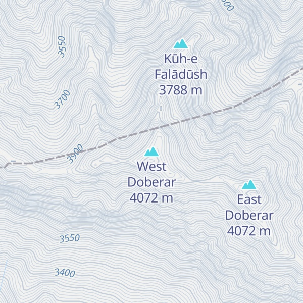 Map of West Doberar