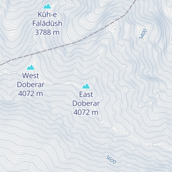 Map of East Doberar