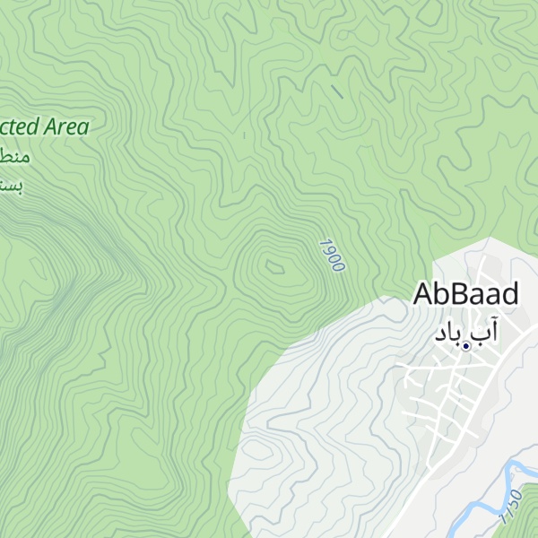 Map of Kūh-e Lah Farākh