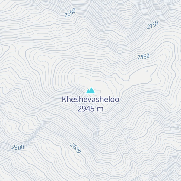 Map of Kheshevasheloo