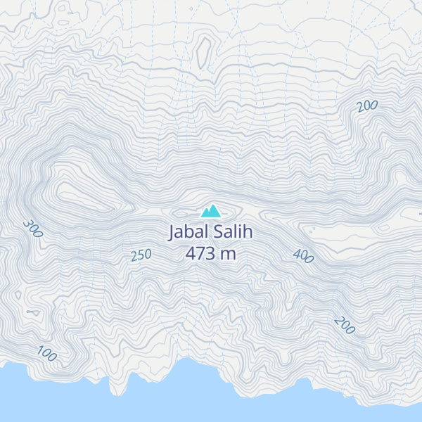 Map of Jabal Salih