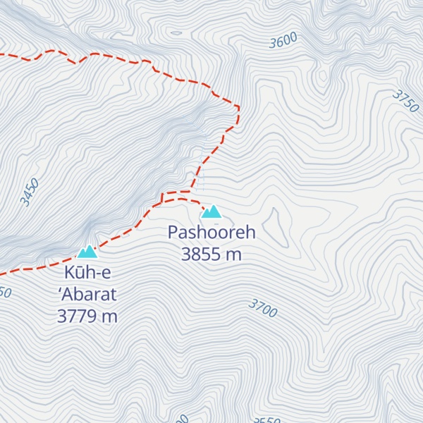 Map of Pashooreh