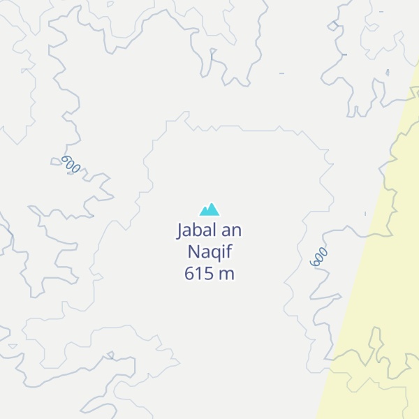 Map of Jabal an Naqif