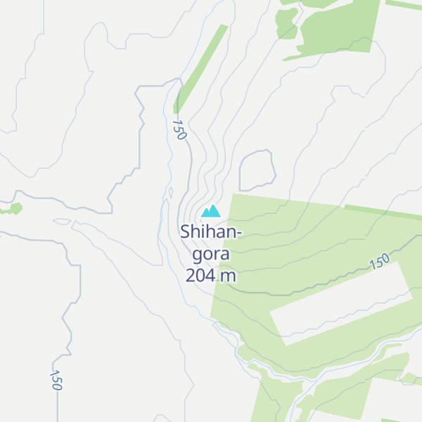 Map of Shihan-gora