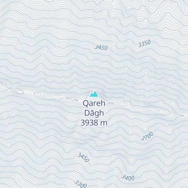 Map of Qareh Dāgh