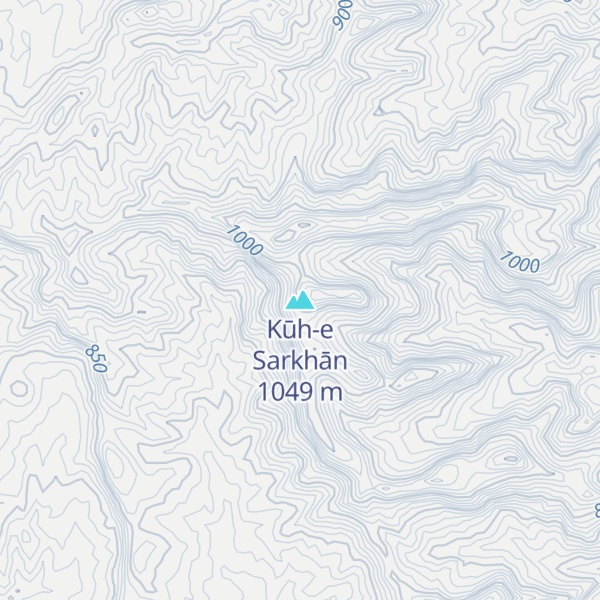 Map of Kūh-e Sarkhān