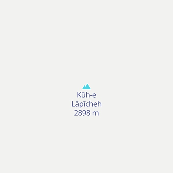 Map of Kūh-e Lāpīcheh