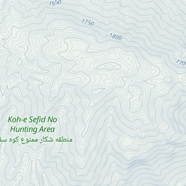 Map of Kūh-e ‘Arūs-e Parān
