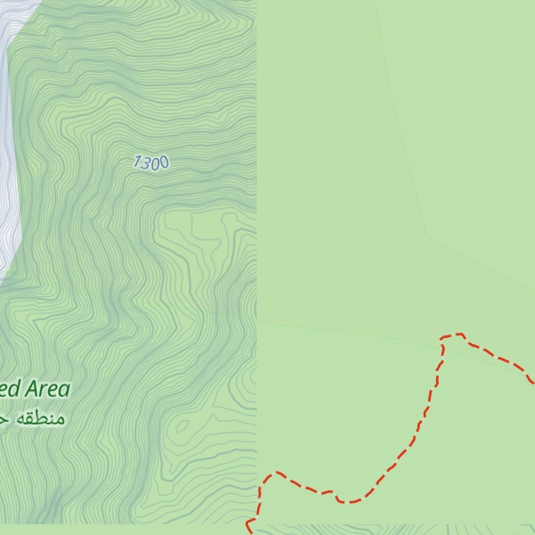 Map of Kūh-e Zard Kamar