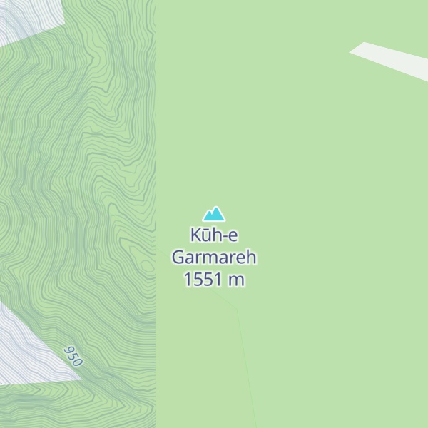 Map of Kūh-e Garmareh