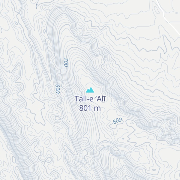 Map of Tall-e ‘Alī