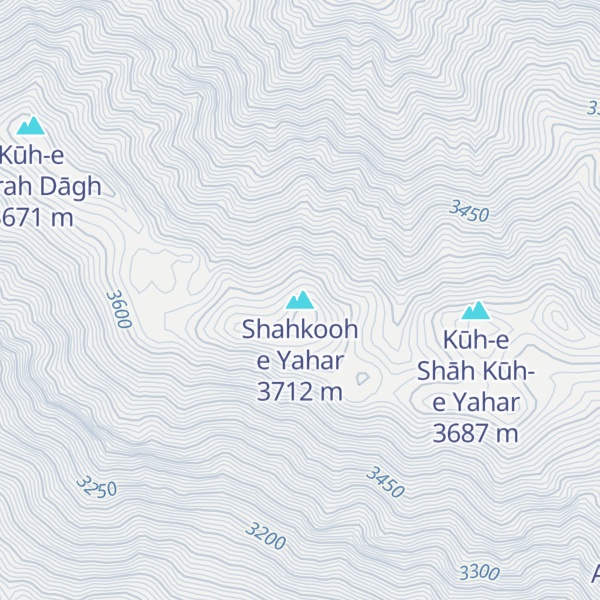 Map of Shahkooh e Yahar