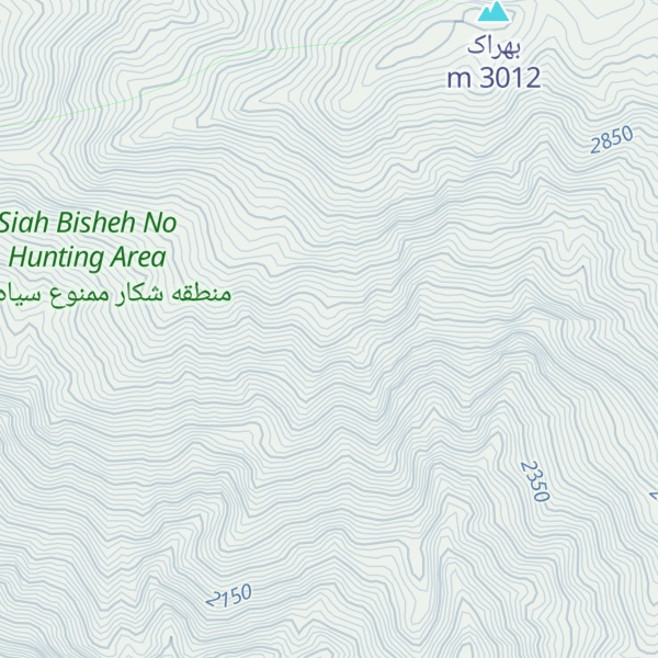Map of Kūh-e Bahrak
