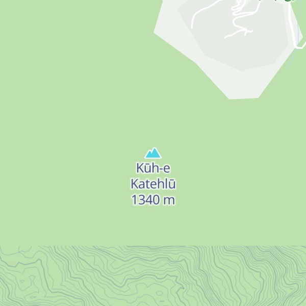 Map of Kūh-e Katehlū