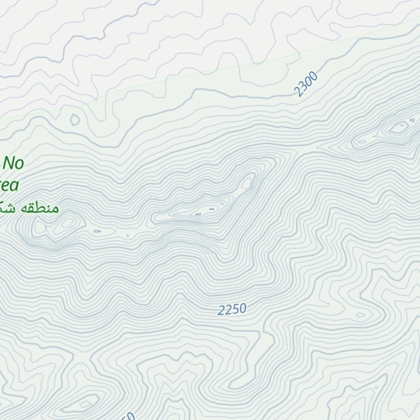 Map of Kūh-e Kalāk