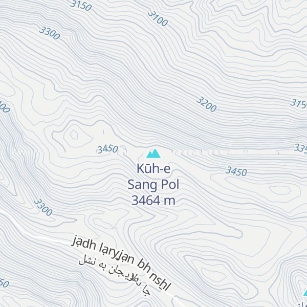 Map of Kūh-e Sang Pol