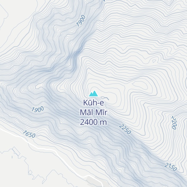 Map of Kūh-e Māl Mīr