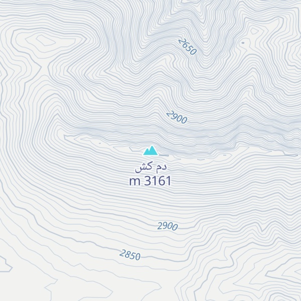 Map of دم کش