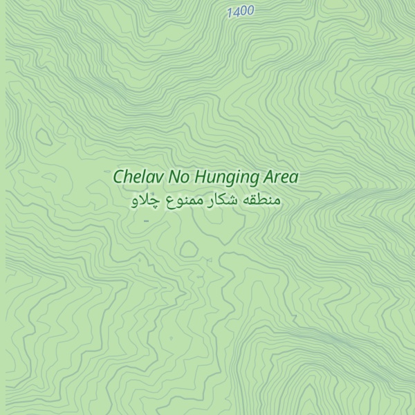 Map of Kūh-e Kachab