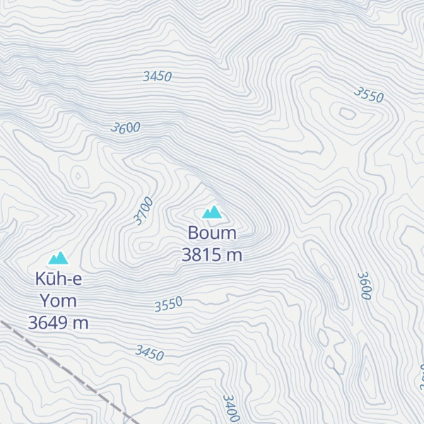 Map of Boum
