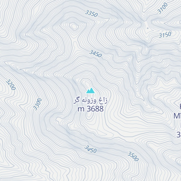 Map of زاغ وزونه گر