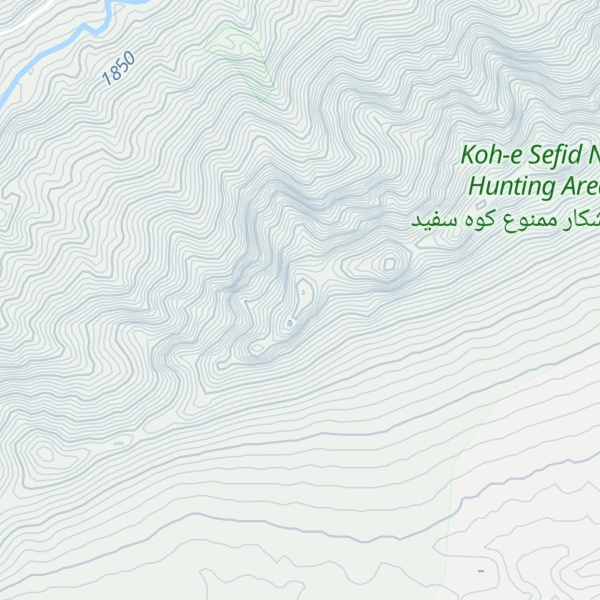 Map of Kūh-e Zang-e Menār