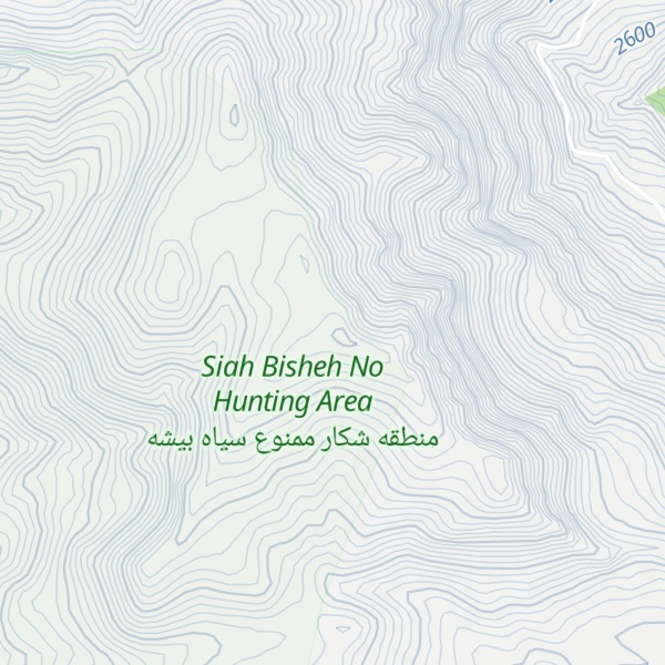 Map of Kūh-e Gonbad Ḩoseyn Bon