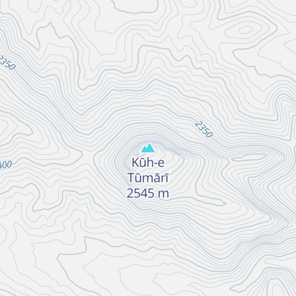 Map of Kūh-e Tūmārī