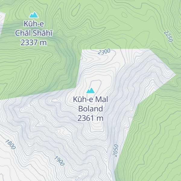 Map of Kūh-e Mal Boland