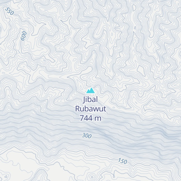 Map of Jibal Rubawut