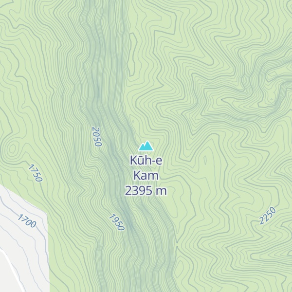 Map of Kūh-e Kam