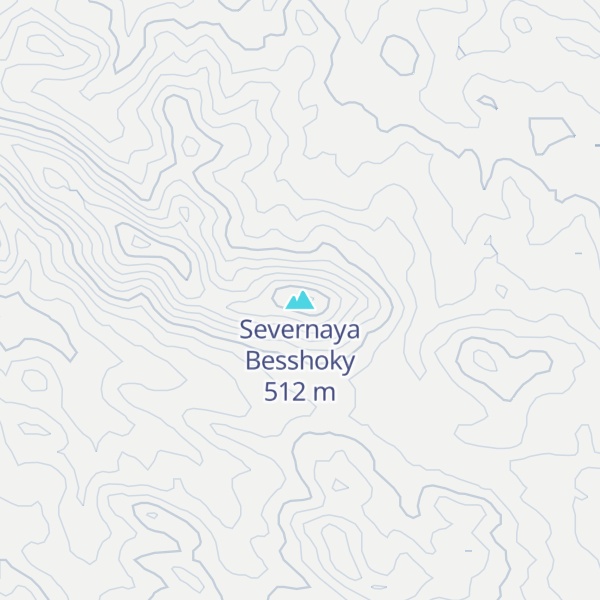 Map of Severnaya Besshoky