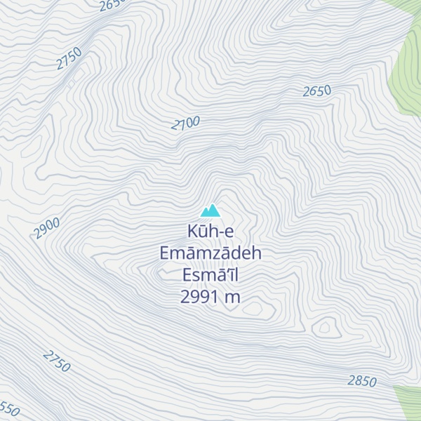 Map of Kūh-e Emāmzādeh Esmā‘īl