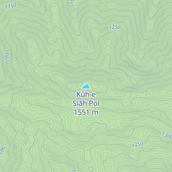 Map of Kūh-e Sīāh Pol