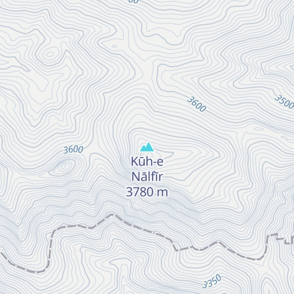 Map of Kūh-e Nālfīr
