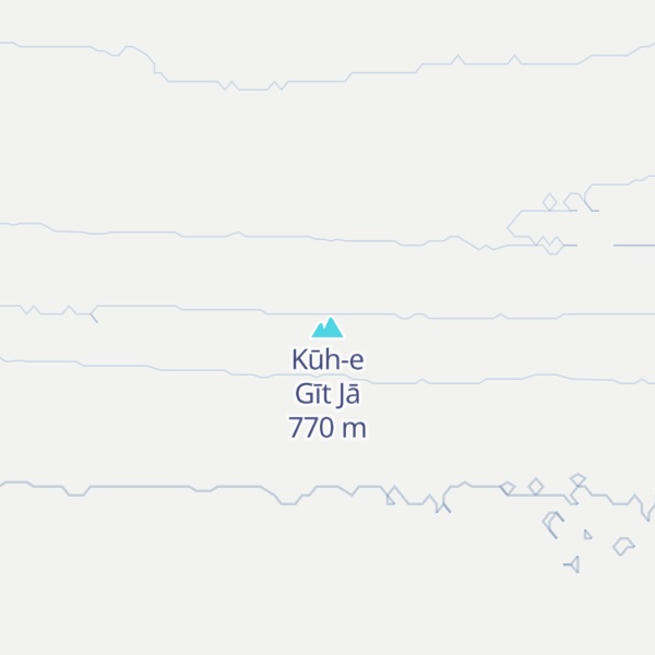 Map of Kūh-e Gīt Jā