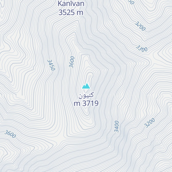 Map of کنیون