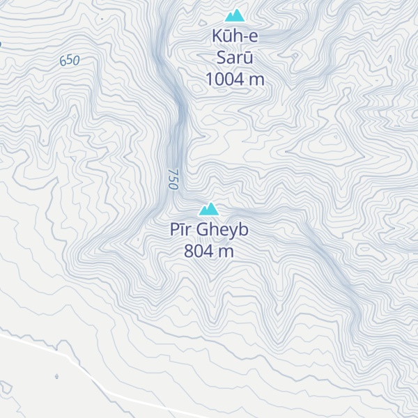 Map of Pīr Gheyb