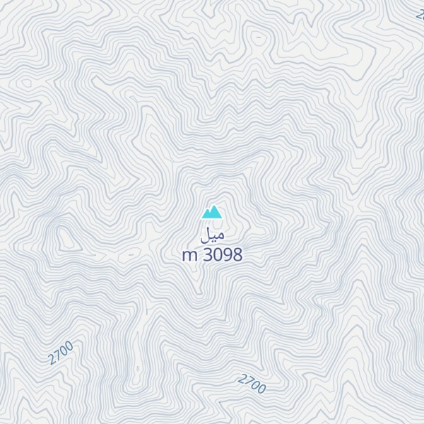 Map of میل