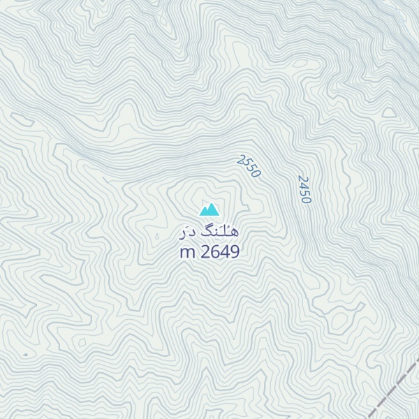 Map of هُلَنگ دَر