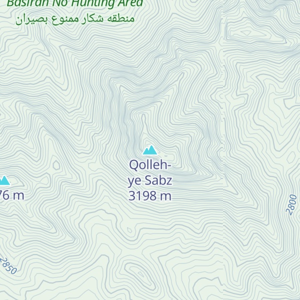 Map of Qolleh-ye Sabz