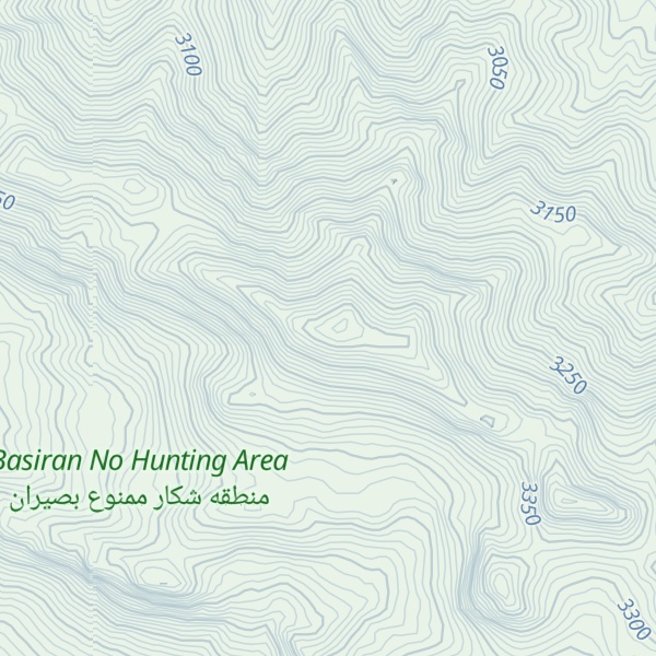 Map of Kūh-e Būdūrnā