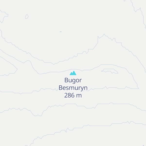 Map of Bugor Besmuryn