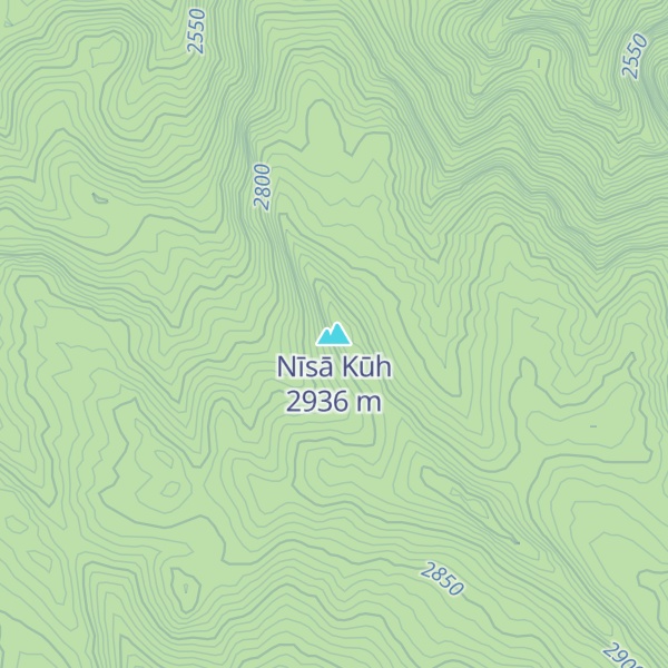 Map of Nīsā Kūh