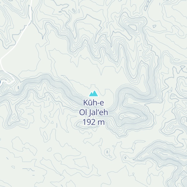 Map of Kūh-e Ol Jal‘eh
