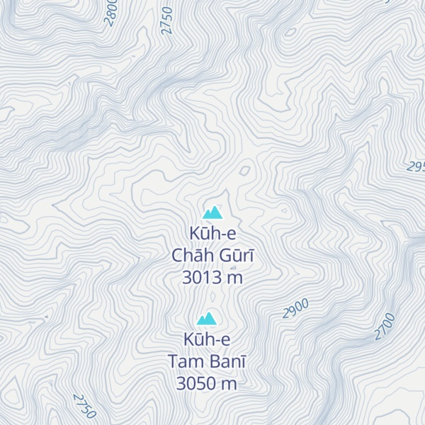 Map of Kūh-e Chāh Gūrī