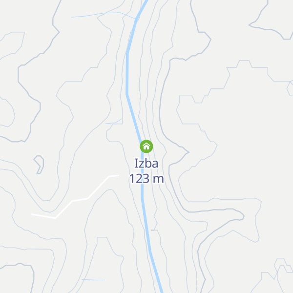 Map of Izba