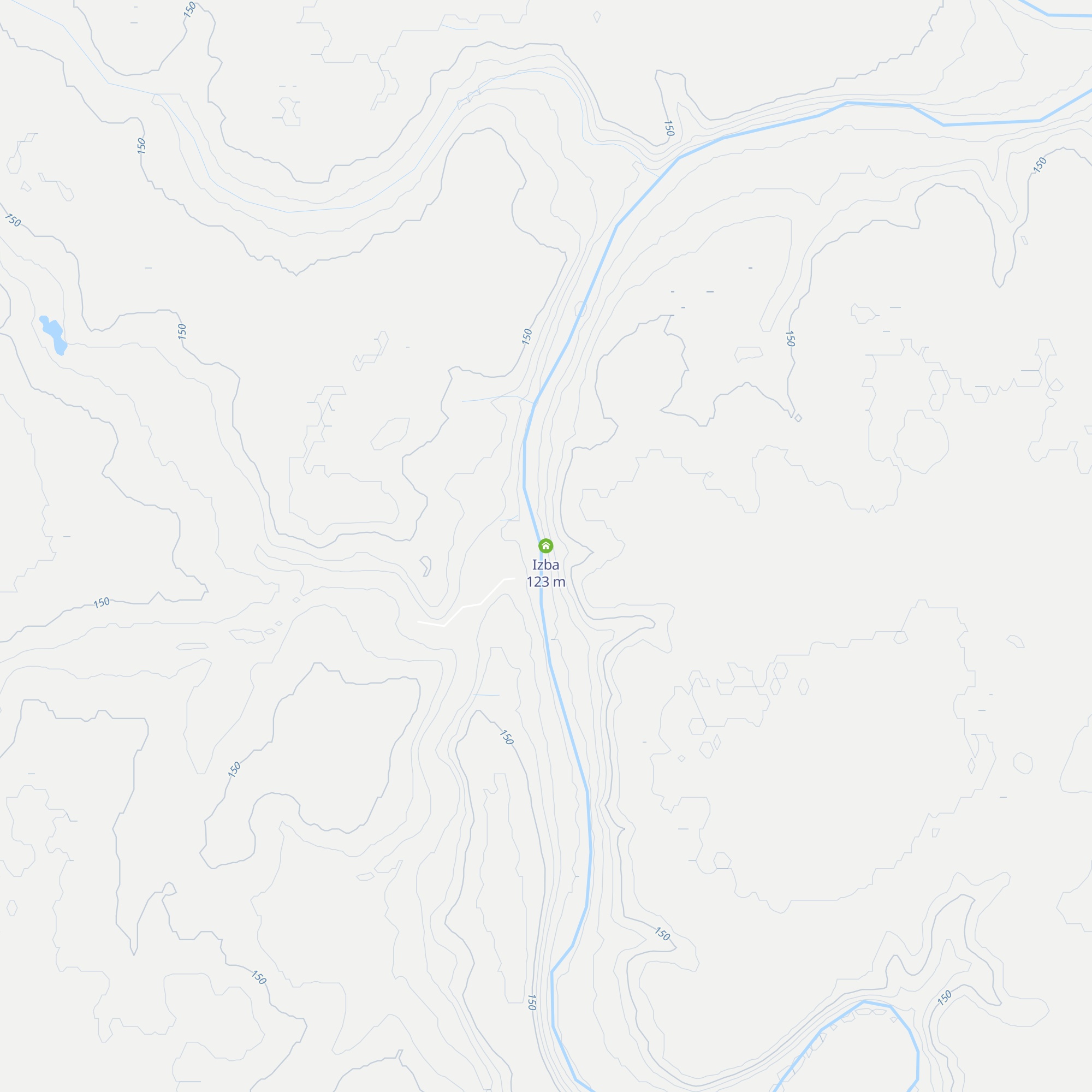Izba map