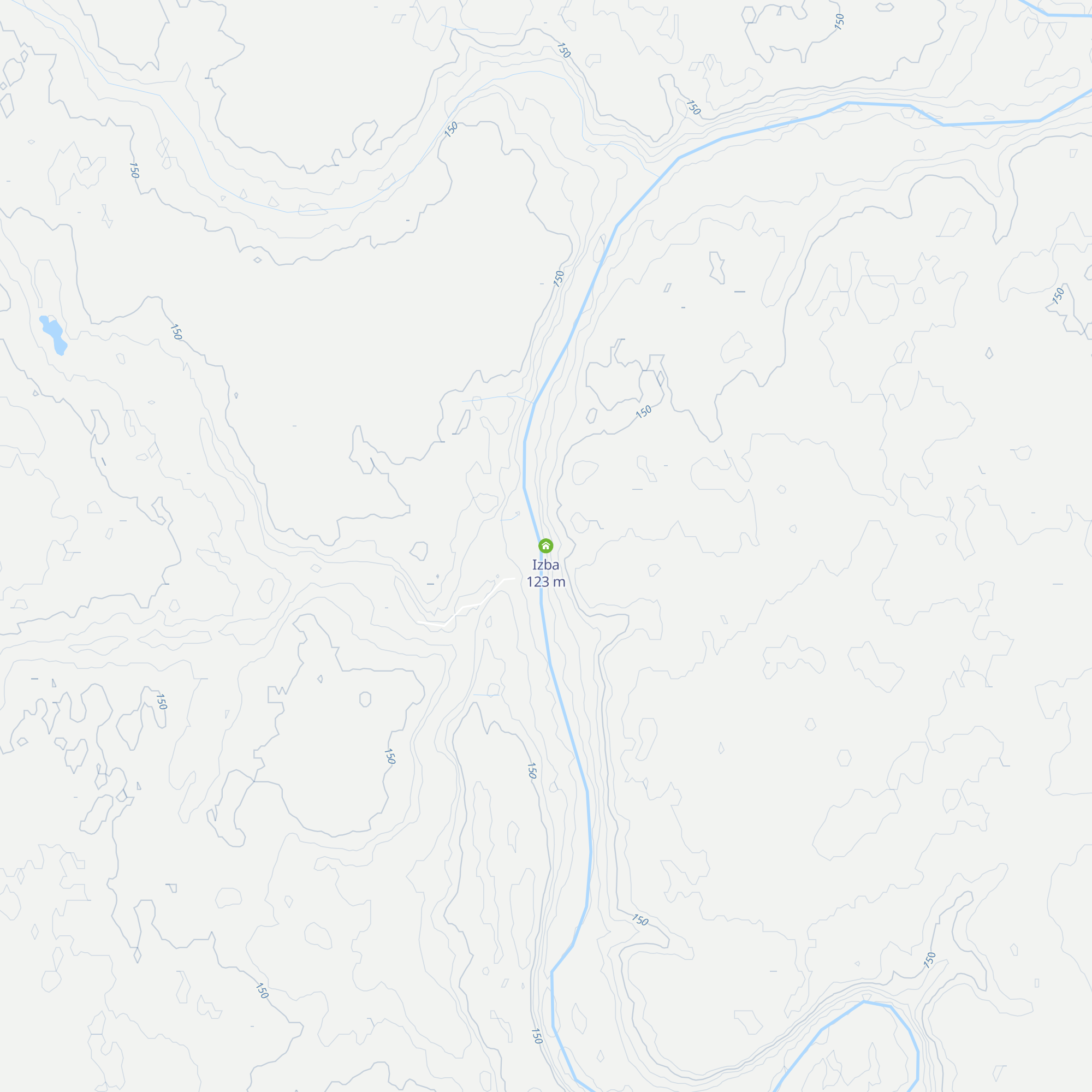 Izba map