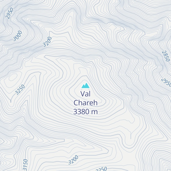 Map of Val Chareh